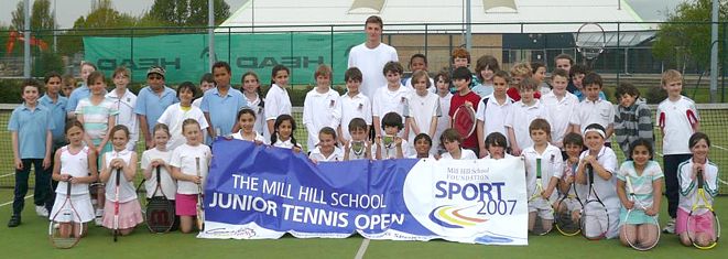 Junior Tennis Team Photo