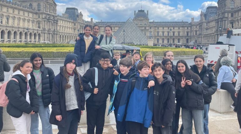 students in France
