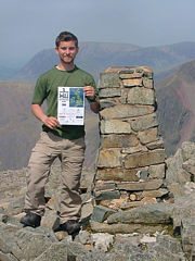 James on Scafell