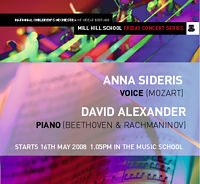 Lunchtime Concert Poster