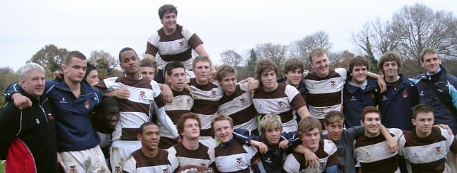 Rugby 1st XV team photo